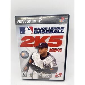 MLB 2K5 PS2 PlayStation 2 - Complete CIB - TESTED